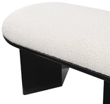 Wilshire Bench - Elegant Art Deco Design with Plush Seating and Solid Wood Base for Style & Comfort