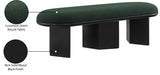 Wilshire Bench - Elegant Art Deco Design with Plush Seating and Solid Wood Base for Style & Comfort