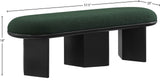 Wilshire Bench - Elegant Art Deco Design with Plush Seating and Solid Wood Base for Style & Comfort