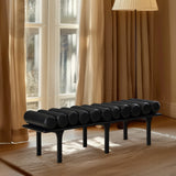 Landon Bench - Luxurious Art Deco-Inspired Upholstered Seating for Foyer, Bedroom, or Dressing Room