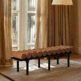 Landon Bench - Luxurious Art Deco-Inspired Upholstered Seating for Foyer, Bedroom, or Dressing Room