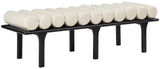 Landon Bench - Luxurious Art Deco-Inspired Upholstered Seating for Foyer, Bedroom, or Dressing Room