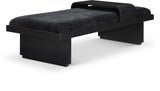 Arlington Bench - Luxurious Chenille Upholstered Seating with Sliding Tray for Modern Spaces