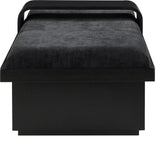 Arlington Bench - Luxurious Chenille Upholstered Seating with Sliding Tray for Modern Spaces