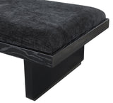 Arlington Bench - Luxurious Chenille Upholstered Seating with Sliding Tray for Modern Spaces