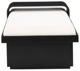 Arlington Bench - Luxurious Chenille Upholstered Seating with Sliding Tray for Modern Spaces