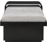 Arlington Bench - Luxurious Chenille Upholstered Seating with Sliding Tray for Modern Spaces