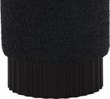 Veranda Boucle Fabric Upholstered Stool