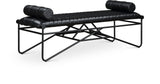 Gatsby Vegan Leather Bench – Elegant Contemporary Design with Soft Cushions for Stylish Spaces