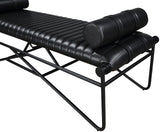 Gatsby Vegan Leather Bench – Elegant Contemporary Design with Soft Cushions for Stylish Spaces
