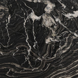 Verona Dining Table - Handcrafted Black Marble with Unique Base for Timeless Elegance and Style