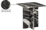 Verona End Table - Handcrafted Marble Design with Unique Base for Contemporary Elegance in Any Room