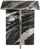 Verona End Table - Handcrafted Marble Design with Unique Base for Contemporary Elegance in Any Room