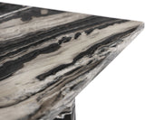 Verona End Table - Handcrafted Marble Design with Unique Base for Contemporary Elegance in Any Room