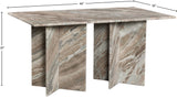 Verona Dining Table - Handcrafted Black Marble with Unique Base for Timeless Elegance and Style