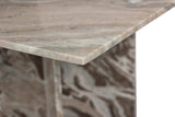 Verona Dining Table - Handcrafted Black Marble with Unique Base for Timeless Elegance and Style