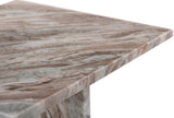 Verona End Table - Handcrafted Marble Design with Unique Base for Contemporary Elegance in Any Room