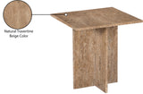 Verona End Table - Handcrafted Marble Design with Unique Base for Contemporary Elegance in Any Room