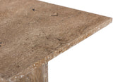 Verona End Table - Handcrafted Marble Design with Unique Base for Contemporary Elegance in Any Room