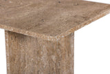 Verona End Table - Handcrafted Marble Design with Unique Base for Contemporary Elegance in Any Room