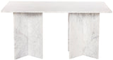Verona Dining Table - Handcrafted Black Marble with Unique Base for Timeless Elegance and Style