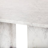 Verona Dining Table - Handcrafted Black Marble with Unique Base for Timeless Elegance and Style