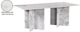 Verona Dining Table - Handcrafted Black Marble with Unique Base for Timeless Elegance and Style