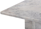 Verona End Table - Handcrafted Marble Design with Unique Base for Contemporary Elegance in Any Room