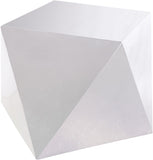 Gemma Contemporary Diamond Shaped End Table - Bold Accent for Modern Living Spaces and Decor