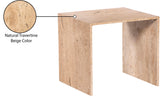 Canova End Table - Handcrafted Genuine Marble with Elegant Design for Contemporary Living Spaces