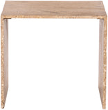Canova End Table - Handcrafted Genuine Marble with Elegant Design for Contemporary Living Spaces