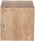 Canova End Table - Handcrafted Genuine Marble with Elegant Design for Contemporary Living Spaces