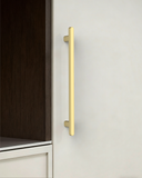 DESIGN2244 Rectangle Cabinet Pulls – Champagne Bronze Drawer Handles for Bathroom & Kitchen Cabinets