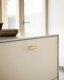 DESIGN2244 Champagne Bronze Cabinet Knobs | Rectangle Drawer Pulls for Kitchen&Bathroom