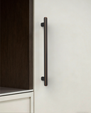 DESIGN2244 Rectangle Cabinet Pulls – Champagne Bronze Drawer Handles for Bathroom & Kitchen Cabinets