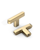 DESIGN2244 Champagne Bronze Cabinet Knobs | Rectangle Drawer Pulls for Kitchen&Bathroom