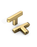 DESIGN2244 Champagne Bronze Cabinet Knobs | Rectangle Drawer Pulls for Kitchen&Bathroom
