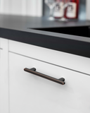 DESIGN2244 Rectangle Cabinet Pulls – Champagne Bronze Drawer Handles for Bathroom & Kitchen Cabinets
