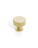 DESIGN2250 Oil Rubbed Bronze Knurled Cylinder Knobs - Heavy-Duty Antique Dresser Hardware | 1" Wide