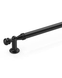 DESIGN2288 Antique Brass Cabinet Pulls | Modern Retro Ball-Top Handles for Kitchen Cabinets, 7.5"