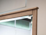 Natural Parota Mirror - Sophisticated & Elegant Home Décor