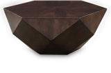 Diamante Coffee Table - Stunning Diamond-Shaped Acacia Wood Centerpiece for Modern Living Spaces