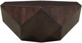 Diamante Coffee Table - Stunning Diamond-Shaped Acacia Wood Centerpiece for Modern Living Spaces