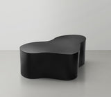 Tevere Coffee Table - Modern Matte Metal Design with Unique Shape for Stylish Gatherings and Leisure