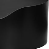 Tevere Coffee Table - Modern Matte Metal Design with Unique Shape for Stylish Gatherings and Leisure