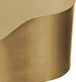 Tevere Coffee Table - Modern Matte Metal Design with Unique Shape for Stylish Gatherings and Leisure