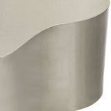 Tevere Coffee Table - Modern Matte Metal Design with Unique Shape for Stylish Gatherings and Leisure
