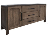 3 Drawer 2 Door Console | Mango Wood Tamesis Collection