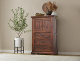 3 Drawer 2 Door Chest | Madeira Collection Solid Wood