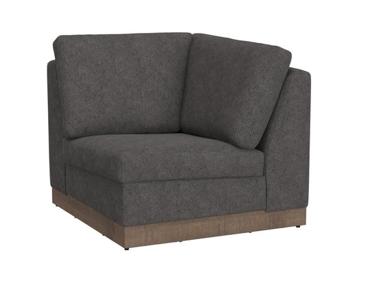 Wooden Frame & Base Corner Square Wedge | Georgia Sectional